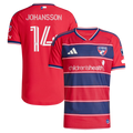 Herman Johansson FC Dallas 2026 DNA Kit On-Field Patch Jersey - Red