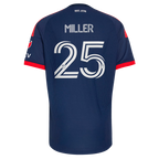 Peyton Miller New England Revolution 2026 Independence Day On-Field Patch Jersey - Blue