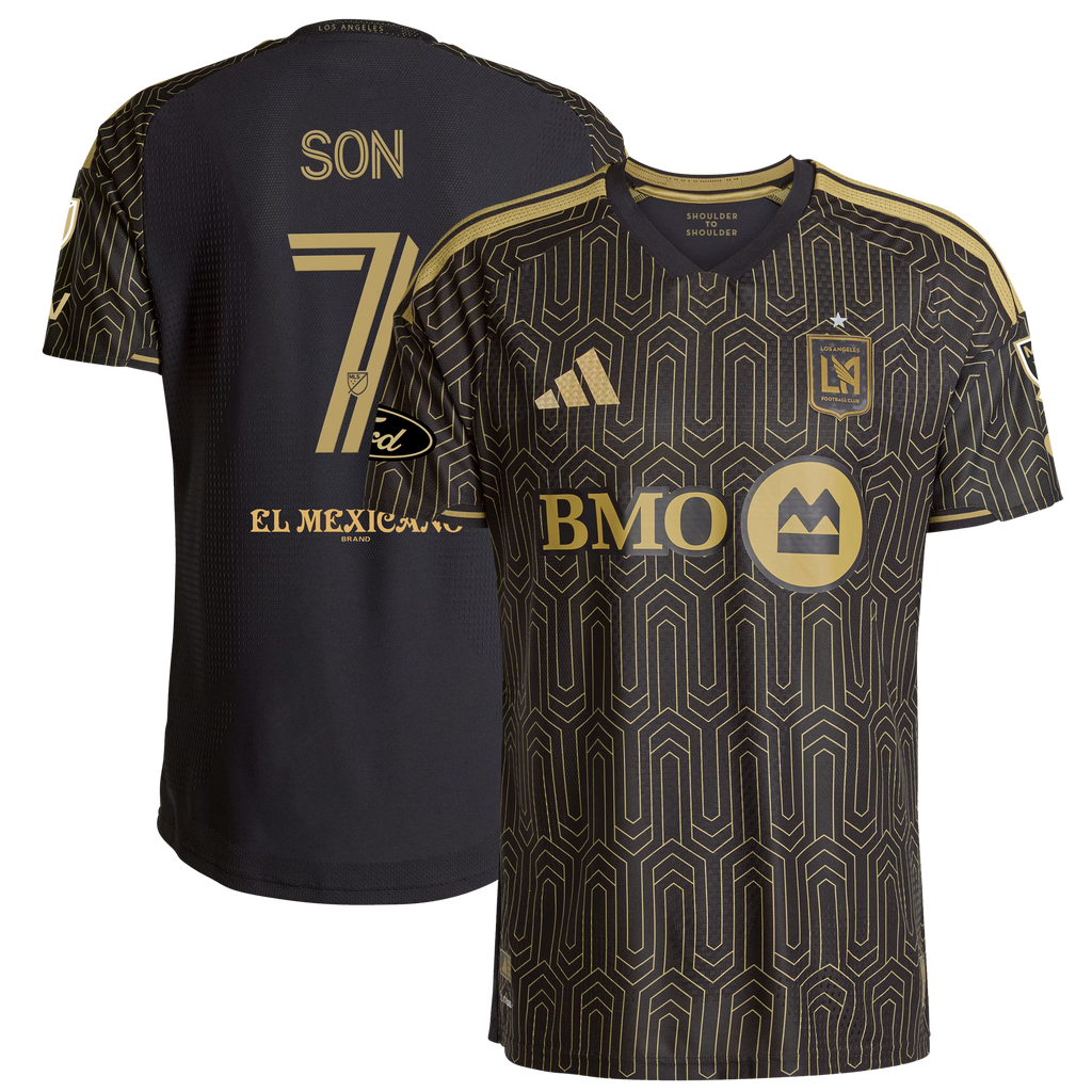 Son Heung-Min LAFC 2026 Primary Kit On-Field Patch Jersey - Black