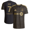 Son Heung-Min LAFC 2026 Primary Kit On-Field Patch Jersey - Black