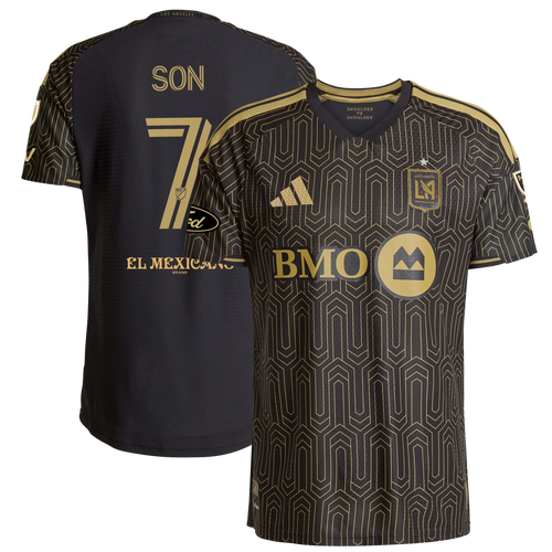 Son Heung-Min LAFC 2026 Primary Kit On-Field Patch Jersey - Black