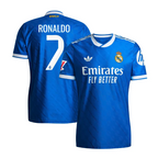 Cristiano Ronaldo  Real Madrid  2025/26 Third Player Jersey - Blue