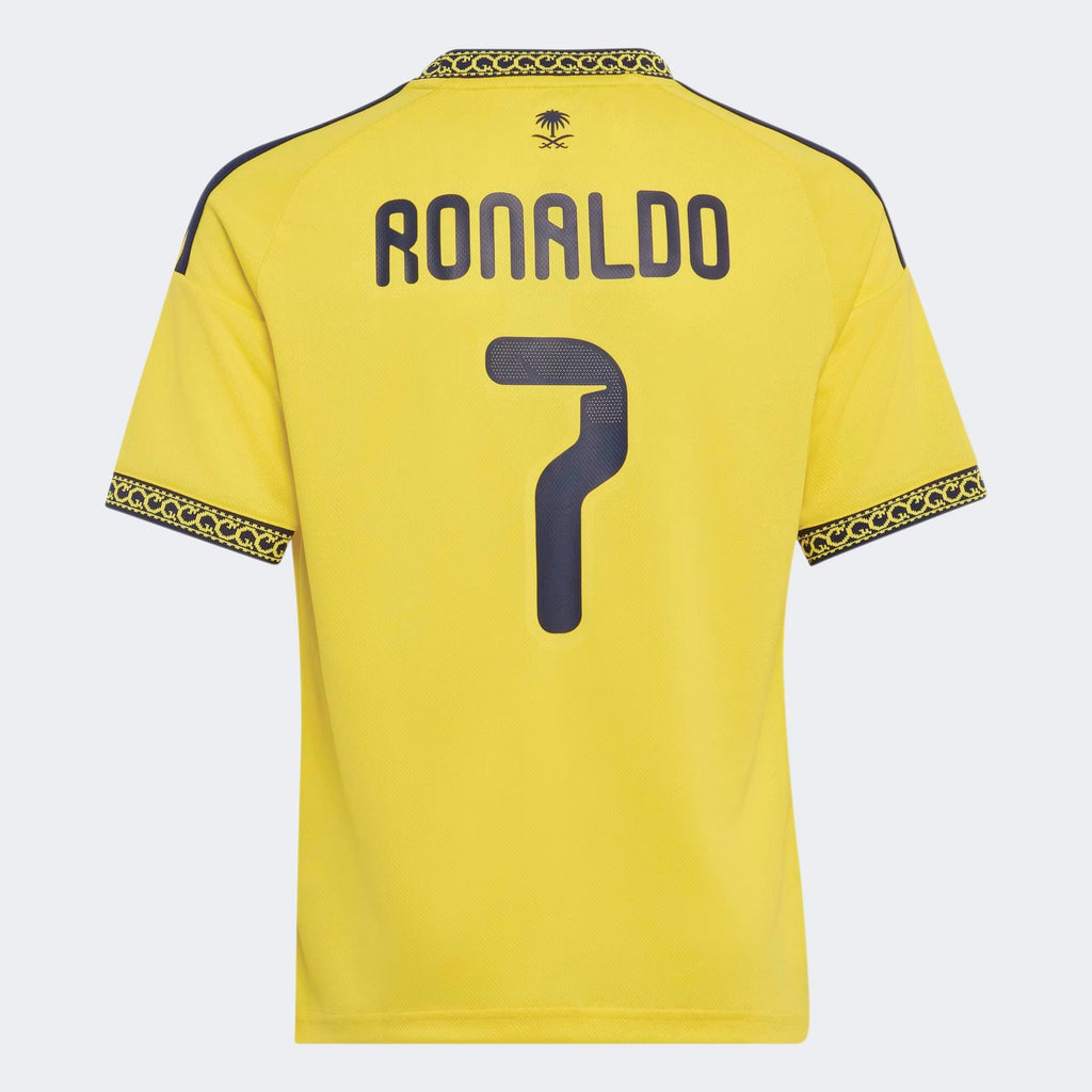 Cristiano Ronaldo Al-Nassr FC  Youth 2026/27 Home Jersey - Yellow