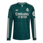 Cristiano Ronaldo Real Madrid 2026/27 Away Long Sleeve Jersey - Green