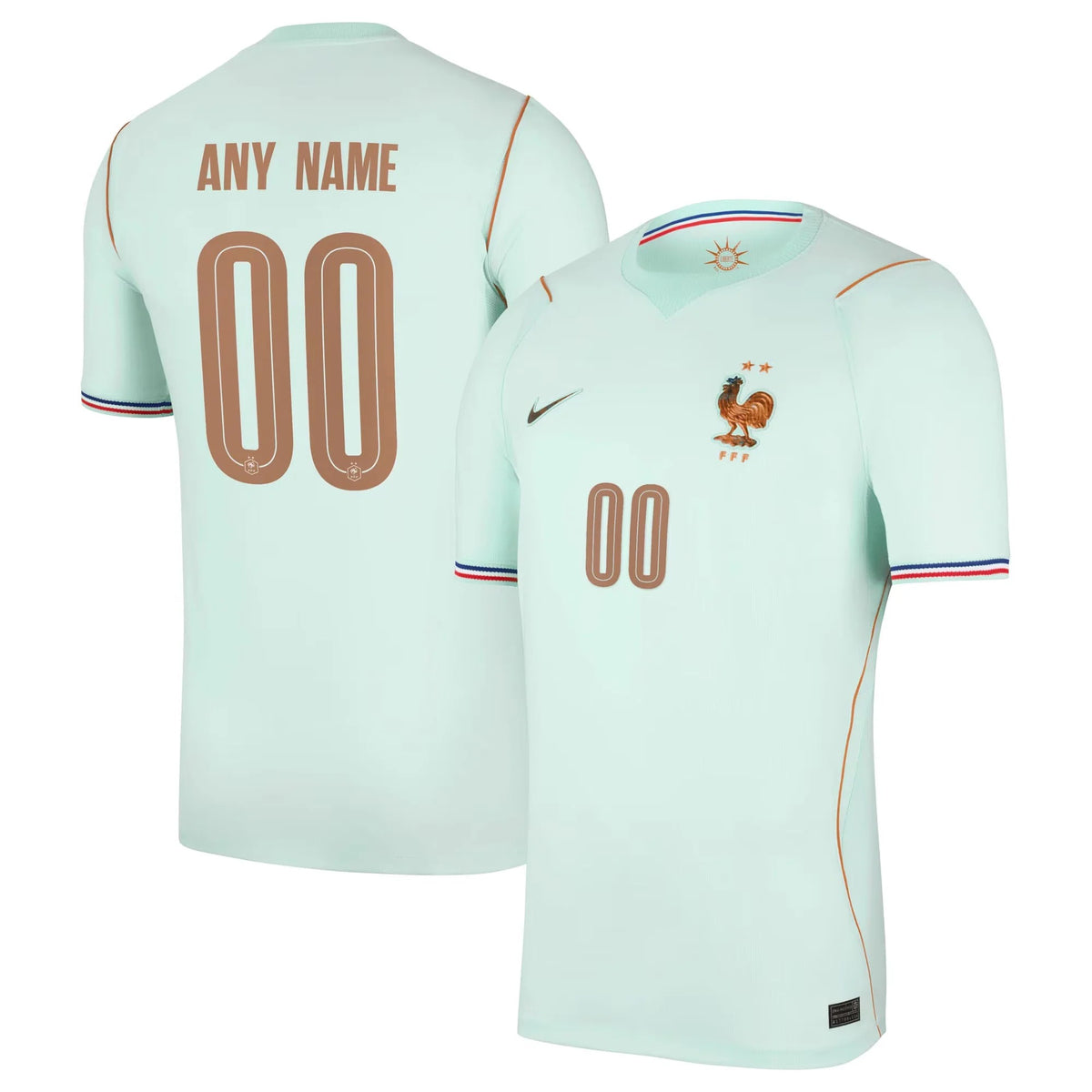 France National Team 2026 Away Stadium Custom Jersey - Green