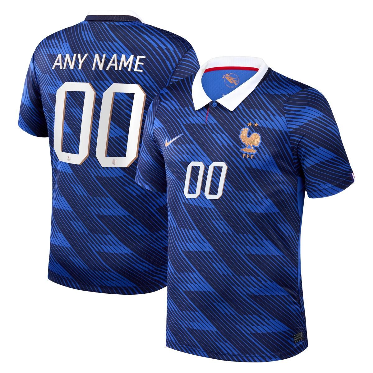 France National Team 2026 Home Stadium Custom Jersey - Blue