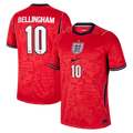 Jude Bellingham England National Team 2026 Away Stadium Jersey - Red