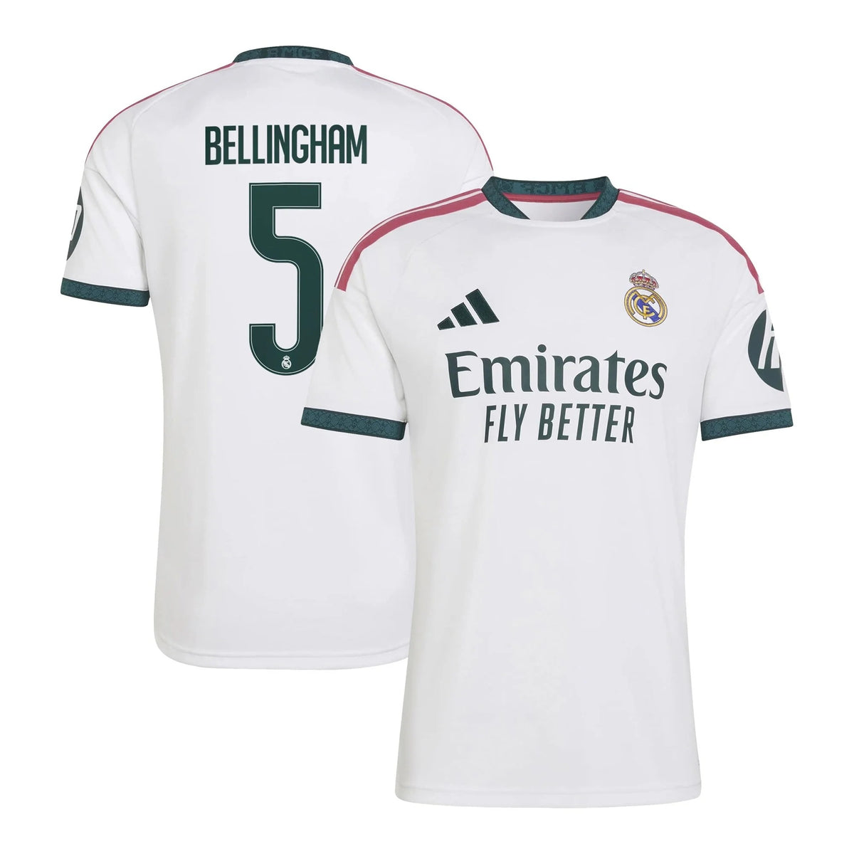 Jude Bellingham Real Madrid 2026/27 Home  Jersey - White
