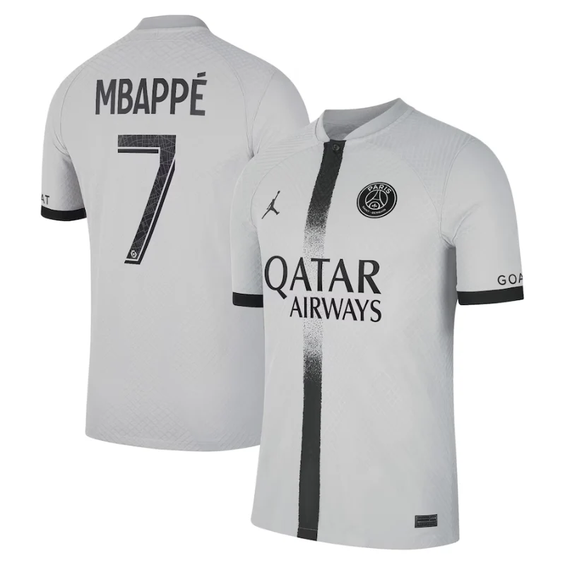 Kylian Mbappé Paris Saint-Germain 2022/23 Away  Match Men’s Jersey - Black