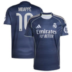 Kylian Mbappé Real Madrid  2025/26 Away Player Jersey - Blue