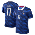 Michael Olise France National Team 2026 Home Stadium Jersey - Blue