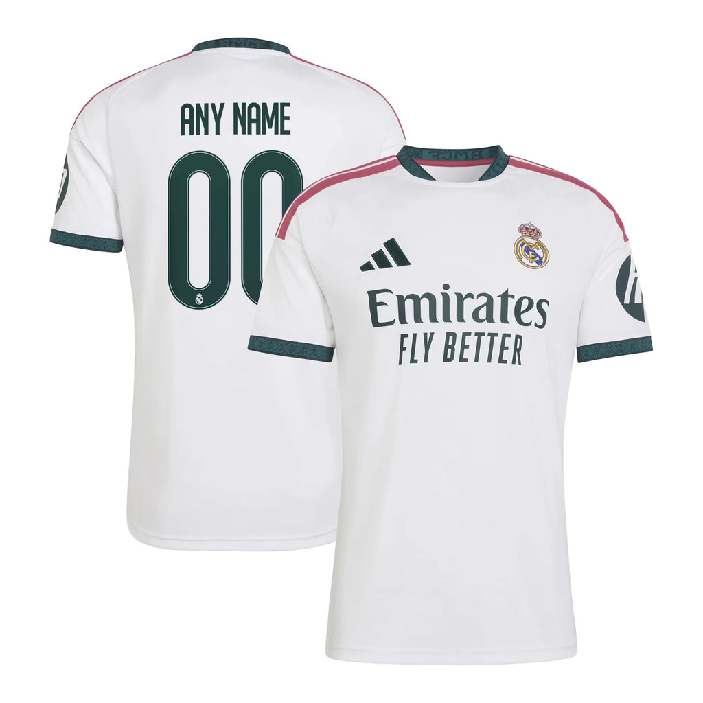 Real Madrid 2026/27 Home Custom Jersey - White