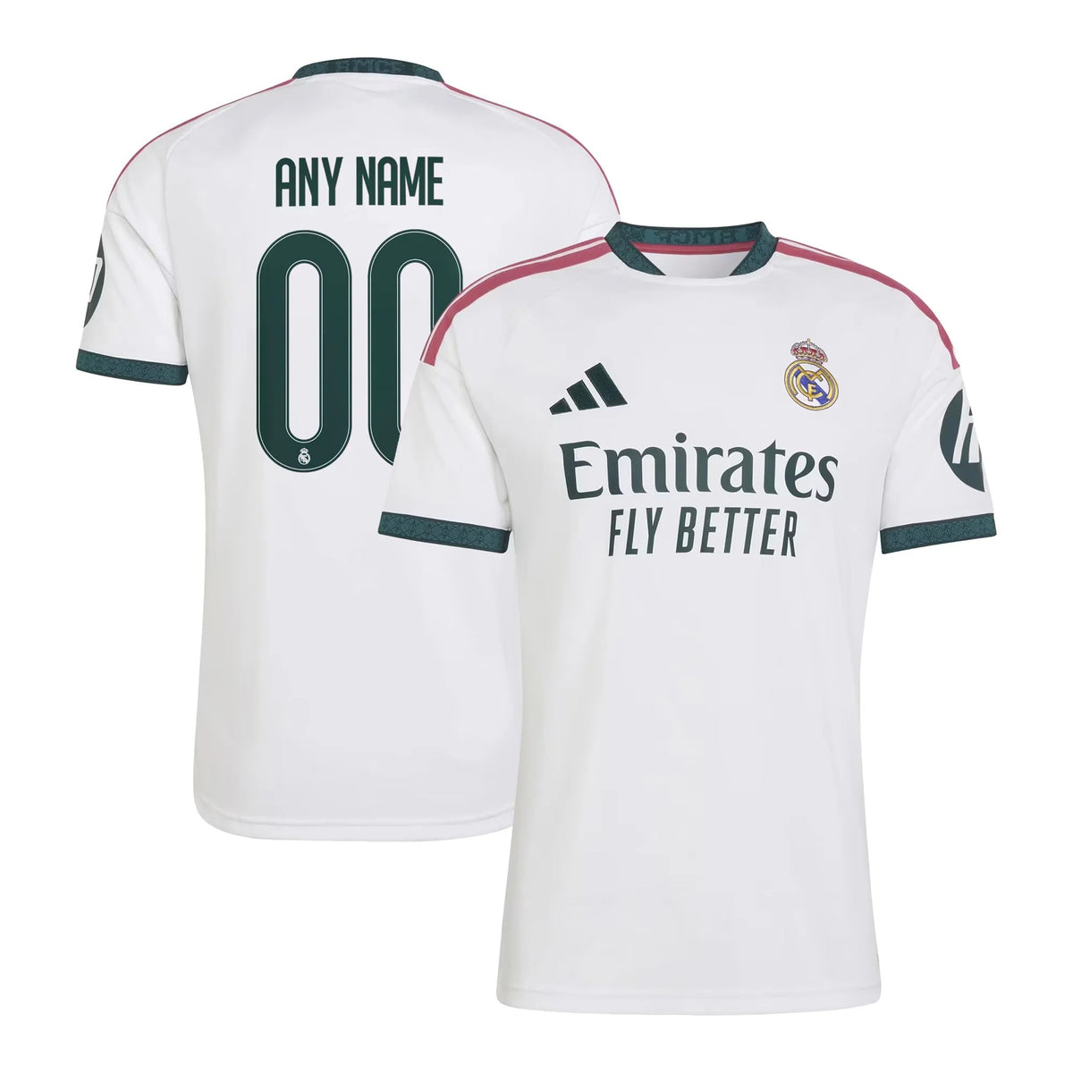 Real Madrid 2026/27 Home Custom Jersey - White