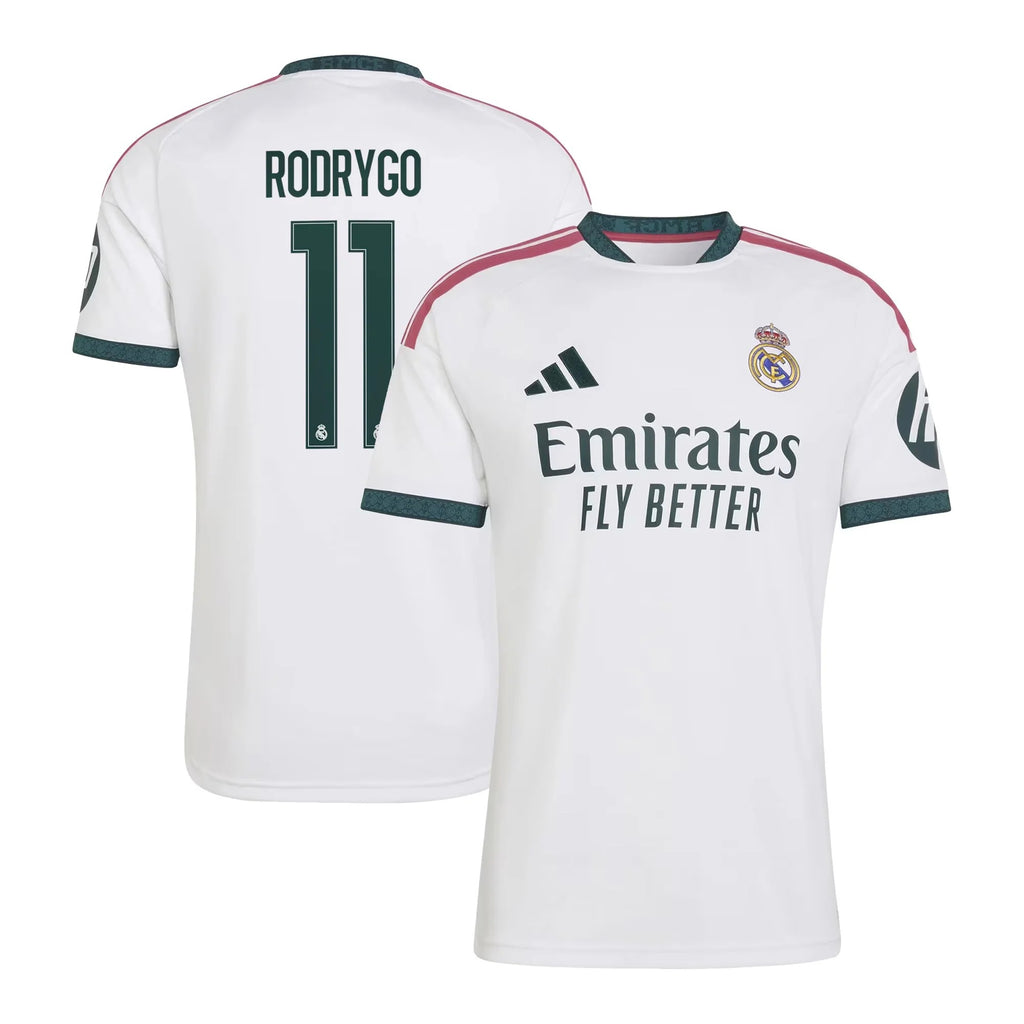 Rodrygo Real Madrid  2026/27 Home  Jersey - White