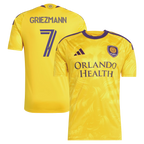 Antoine Griezmann Orlando City SC 2026 Sunken Treasure Kit Jersey - Yellow
