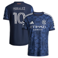 Maximiliano Moralez New York City FC 2026 The All Nations Kit On-Field Patch Jersey - Blue