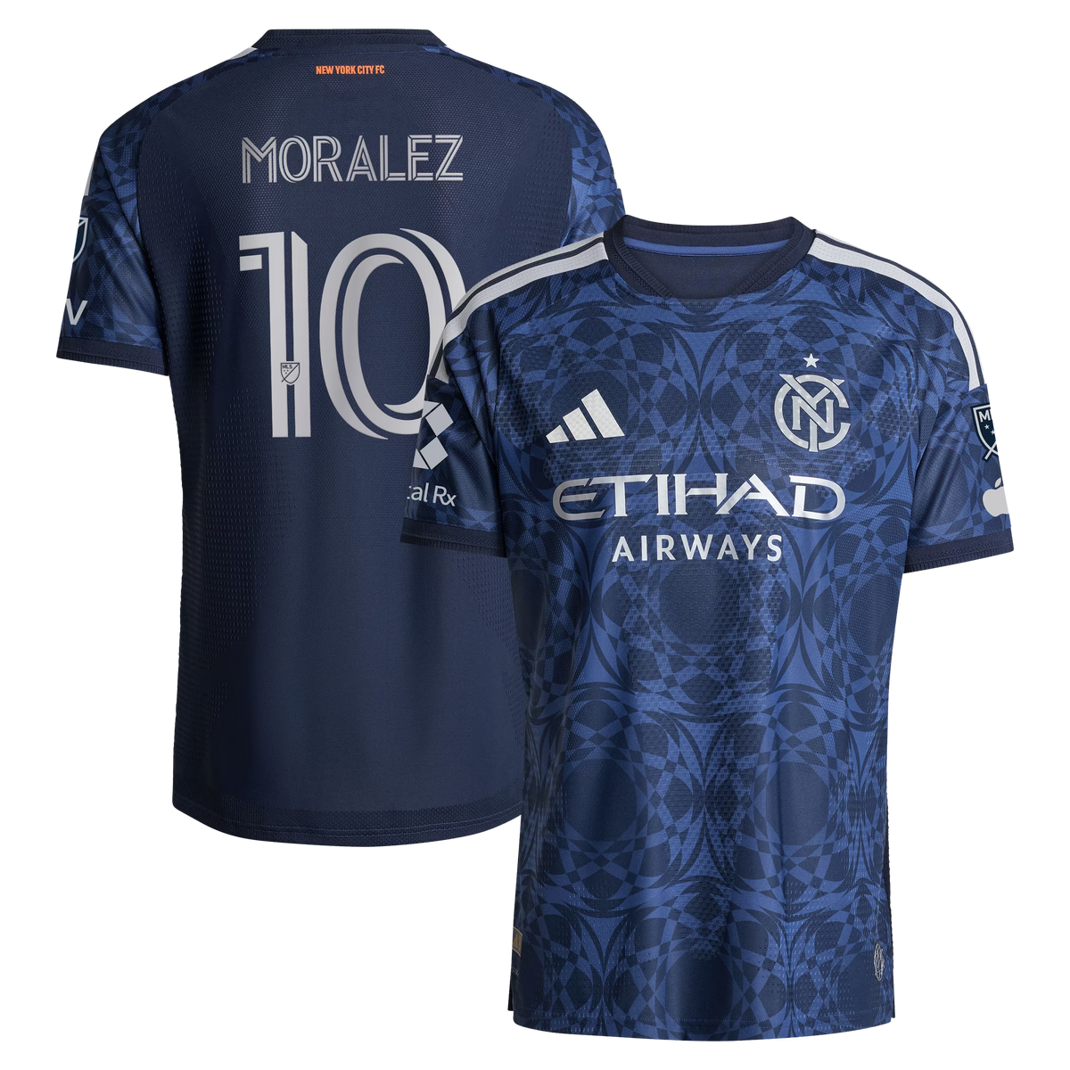 Maximiliano Moralez New York City FC 2026 The All Nations Kit On-Field Patch Jersey - Blue