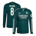 Federico Valverde Real Madrid 2026/27 Away Long Sleeve Jersey - Green