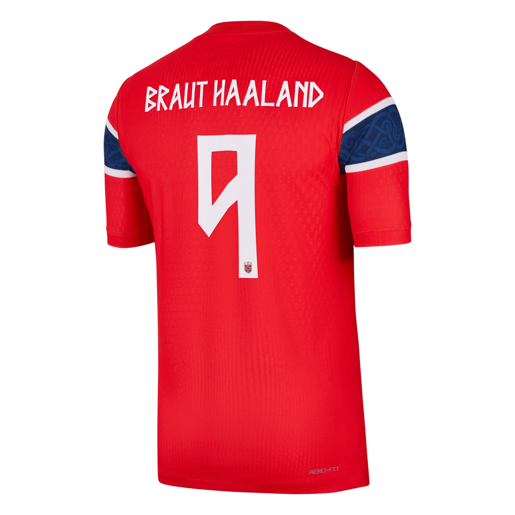 Erling Haaland Norway National Team 2026 Home Match Jersey - Red