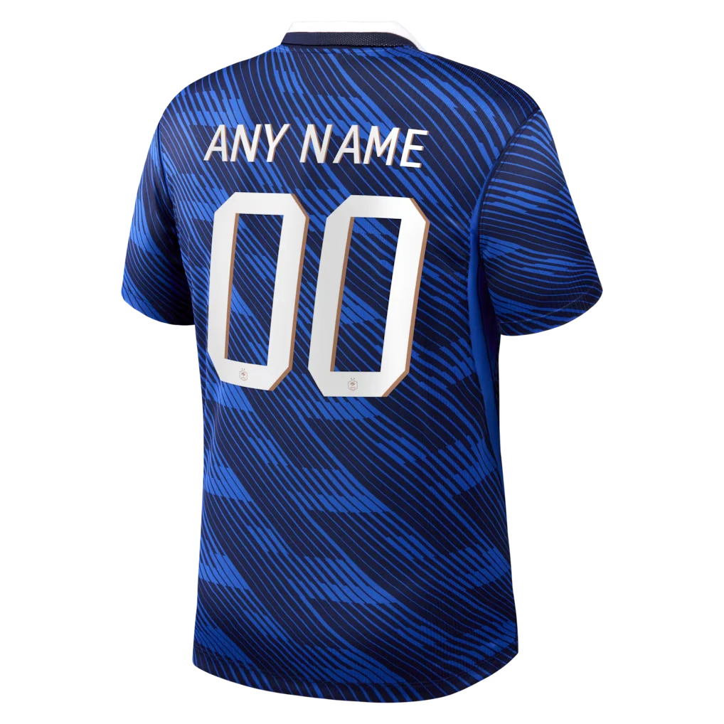 France National Team 2026 Home Stadium Custom Jersey - Blue