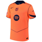 Lamine Yamal Barcelona 2025/26 Third Player Jersey - Orange