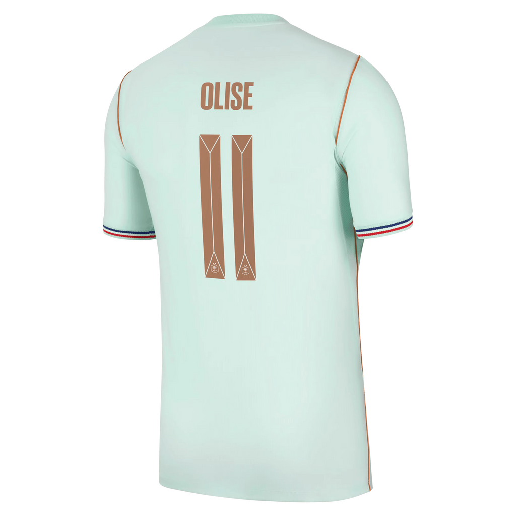 Michael Olise France National Team 2026 Away Stadium Jersey - Green
