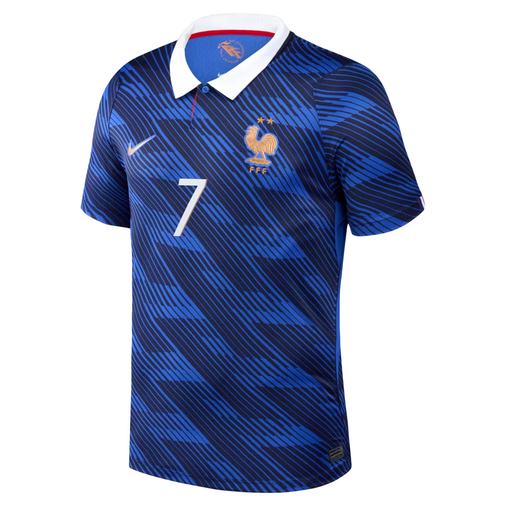 Ousmane Dembélé France National Team 2026 Home Stadium Jersey - Blue
