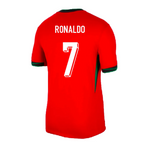 Ronaldo Portugal Home 2024-2025  Jersey - Red