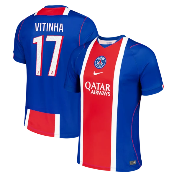 Vitinha Paris Saint-Germain 2026/27 Home Stadium Jersey Blue