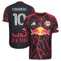 Emil Forsberg New York Red Bulls 2026 The Rooted Kit On-Field Patch Jersey - Black