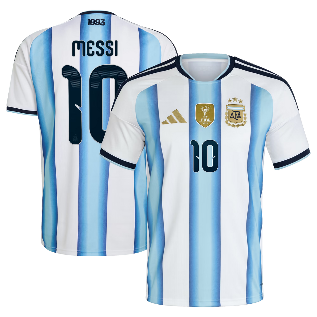 Messi Argentina National Team  2026 Home Jersey - White