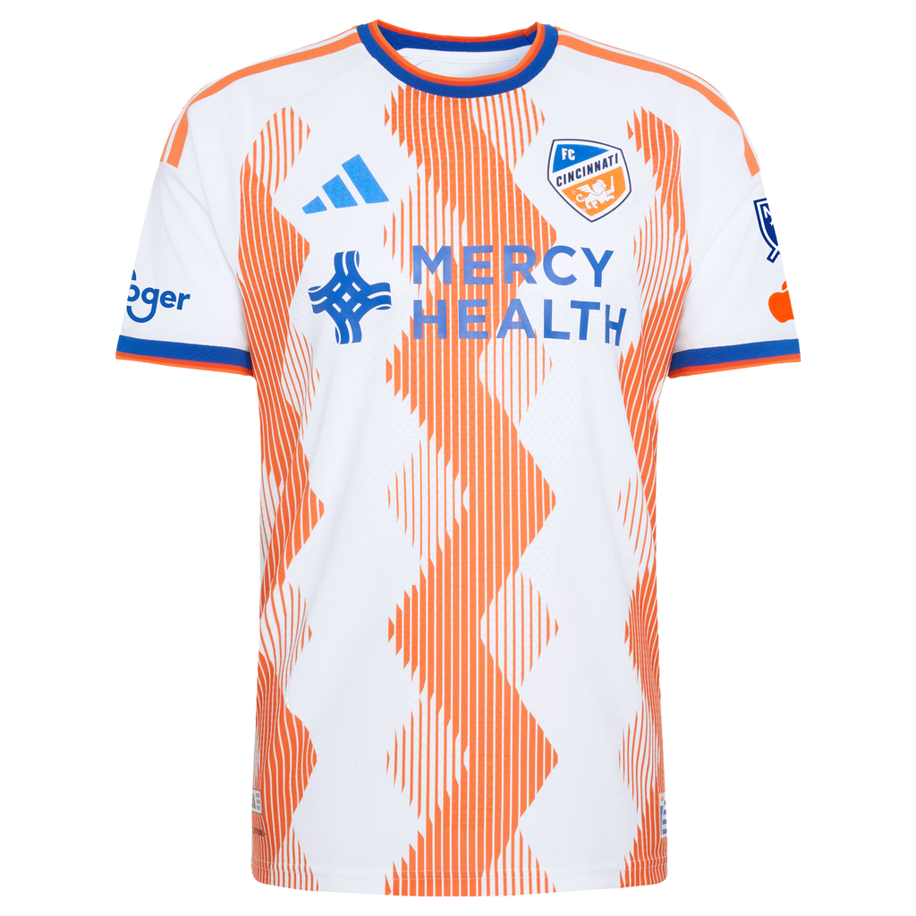 Miles Robinson FC Cincinnati 2026 The Seven Hills Kit On-Field Patch Jersey - White
