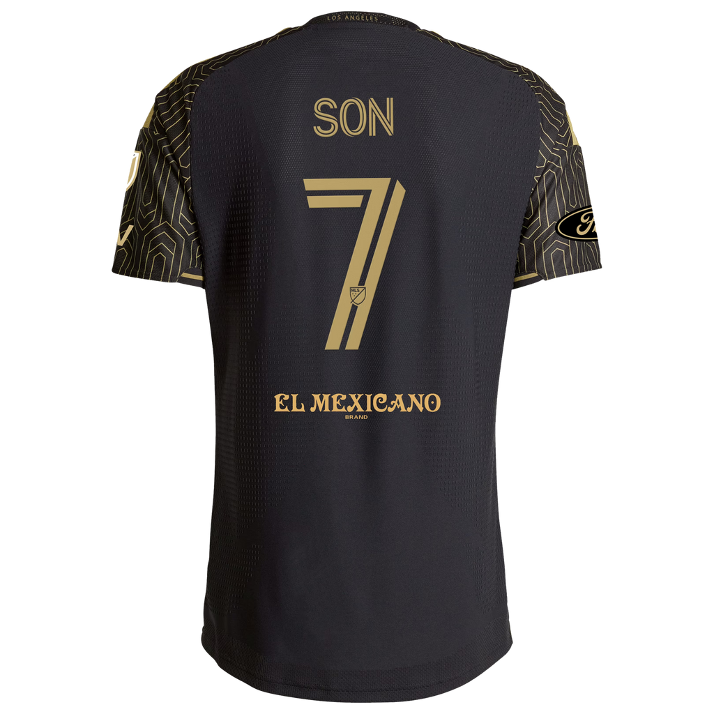 Son Heung-Min LAFC 2026 Primary Kit On-Field Patch Jersey - Black