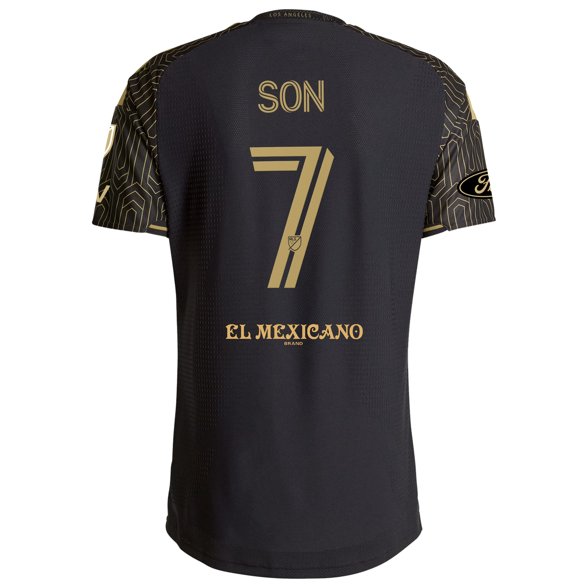 Son Heung-Min LAFC 2026 Primary Kit On-Field Patch Jersey - Black