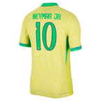 Neymar Jr. Brazil National Team 2024 Home Match Player Jersey – Yellow