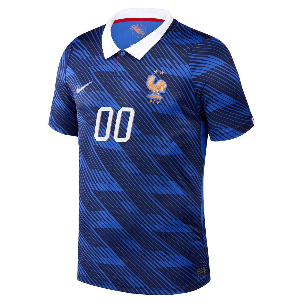 France National Team 2026 Home Stadium Custom Jersey - Blue