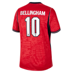Jude Bellingham England National Team 2026 Away Stadium Jersey - Red