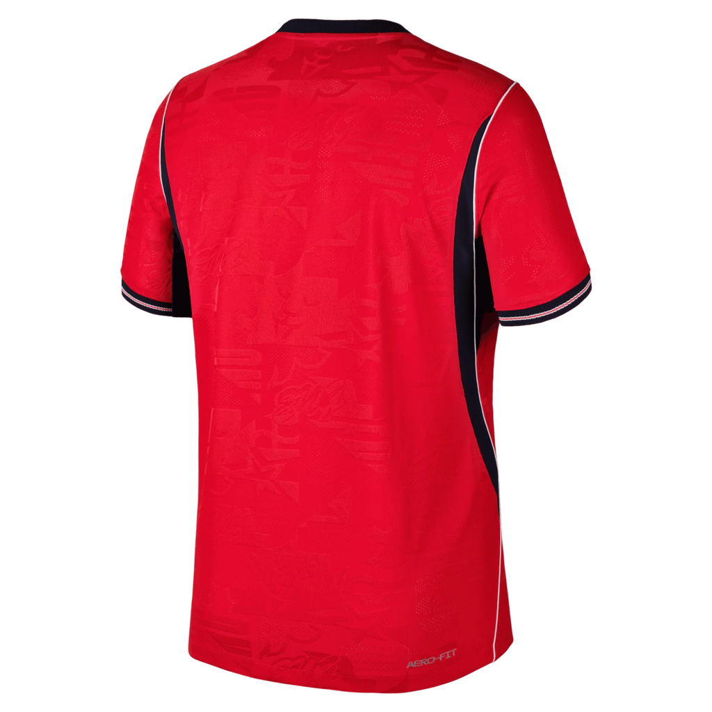 England National Team 2026 Away Match Jersey - Speed Red/Obsidian