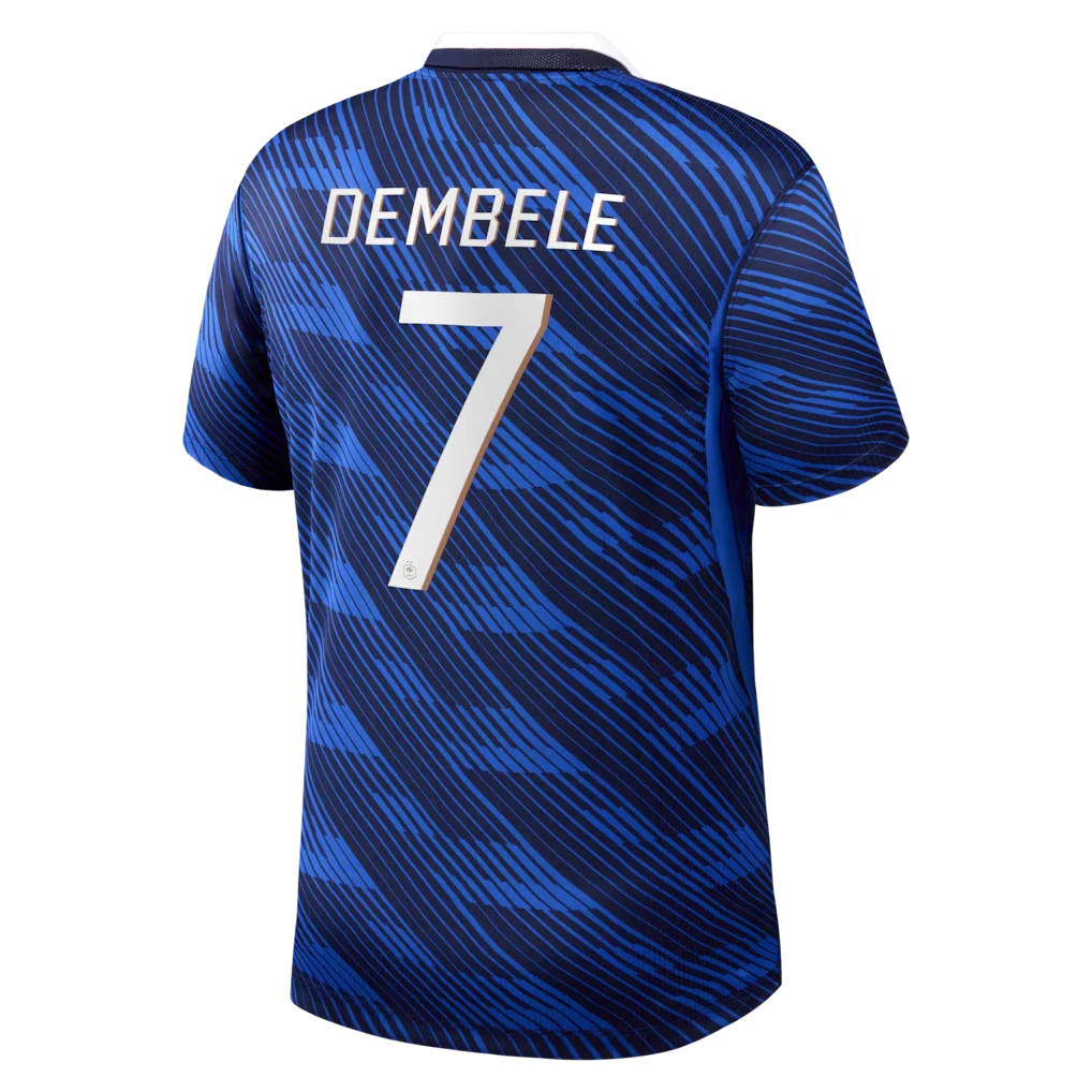 Ousmane Dembélé France National Team 2026 Home Stadium Jersey - Blue