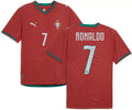 Portugal National Team 2026 Home Player Edition Jersey – Cristiano Ronaldo – Red/Gold/Green