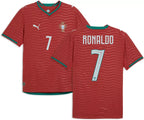 Portugal National Team 2026 Home Player Edition Jersey – Cristiano Ronaldo – Red/Gold/Green