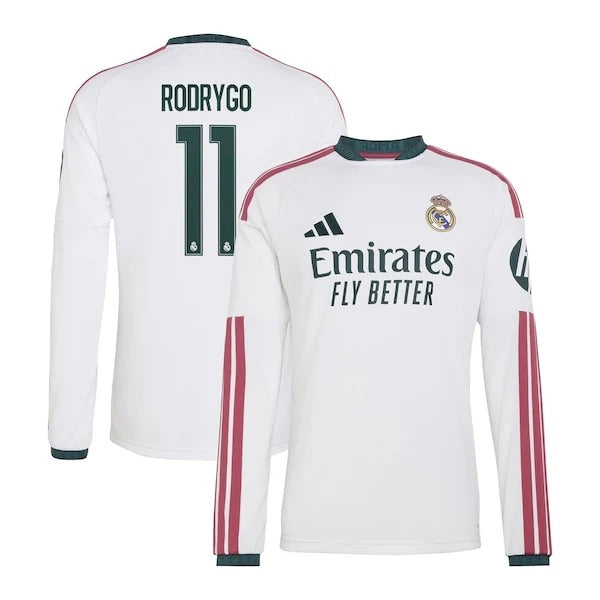 Real Madrid 2026/27 Home Long Sleeve Jersey White