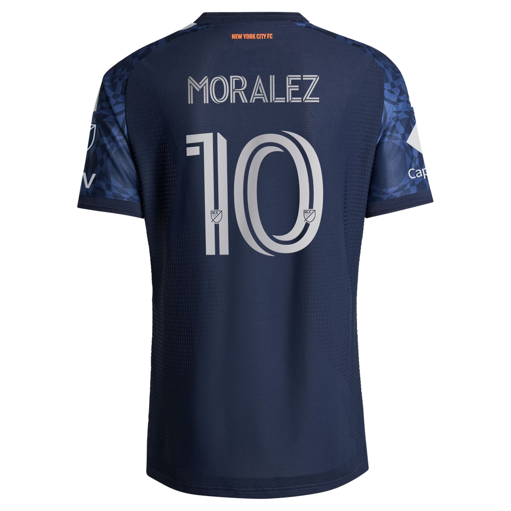 Maximiliano Moralez New York City FC 2026 The All Nations Kit On-Field Patch Jersey - Blue