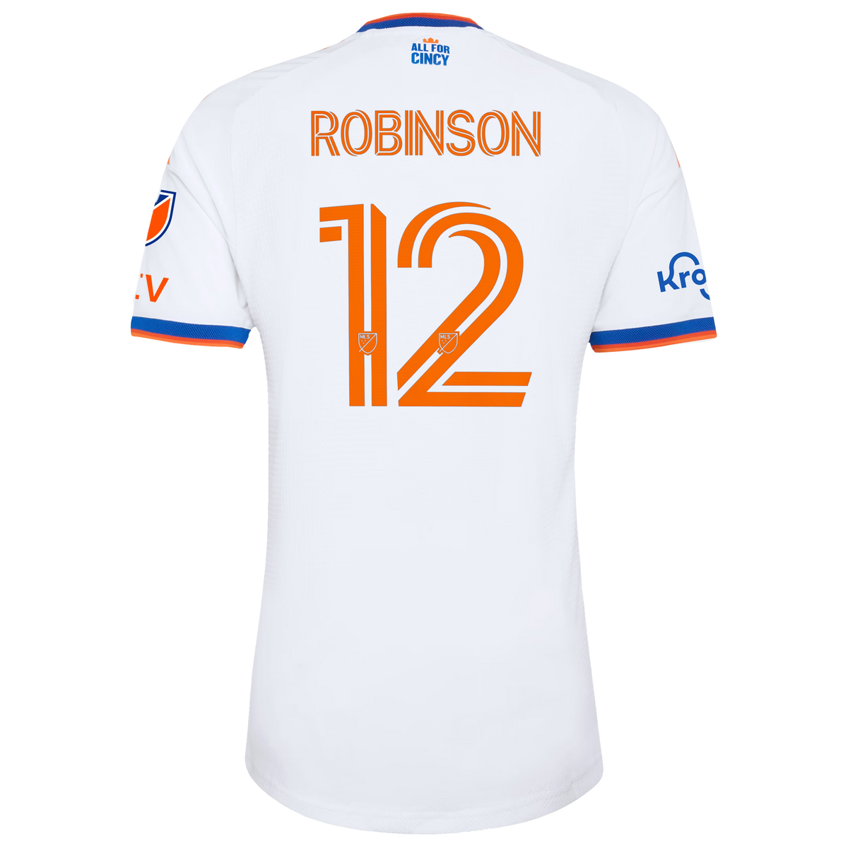 Miles Robinson FC Cincinnati 2026 The Seven Hills Kit On-Field Patch Jersey - White