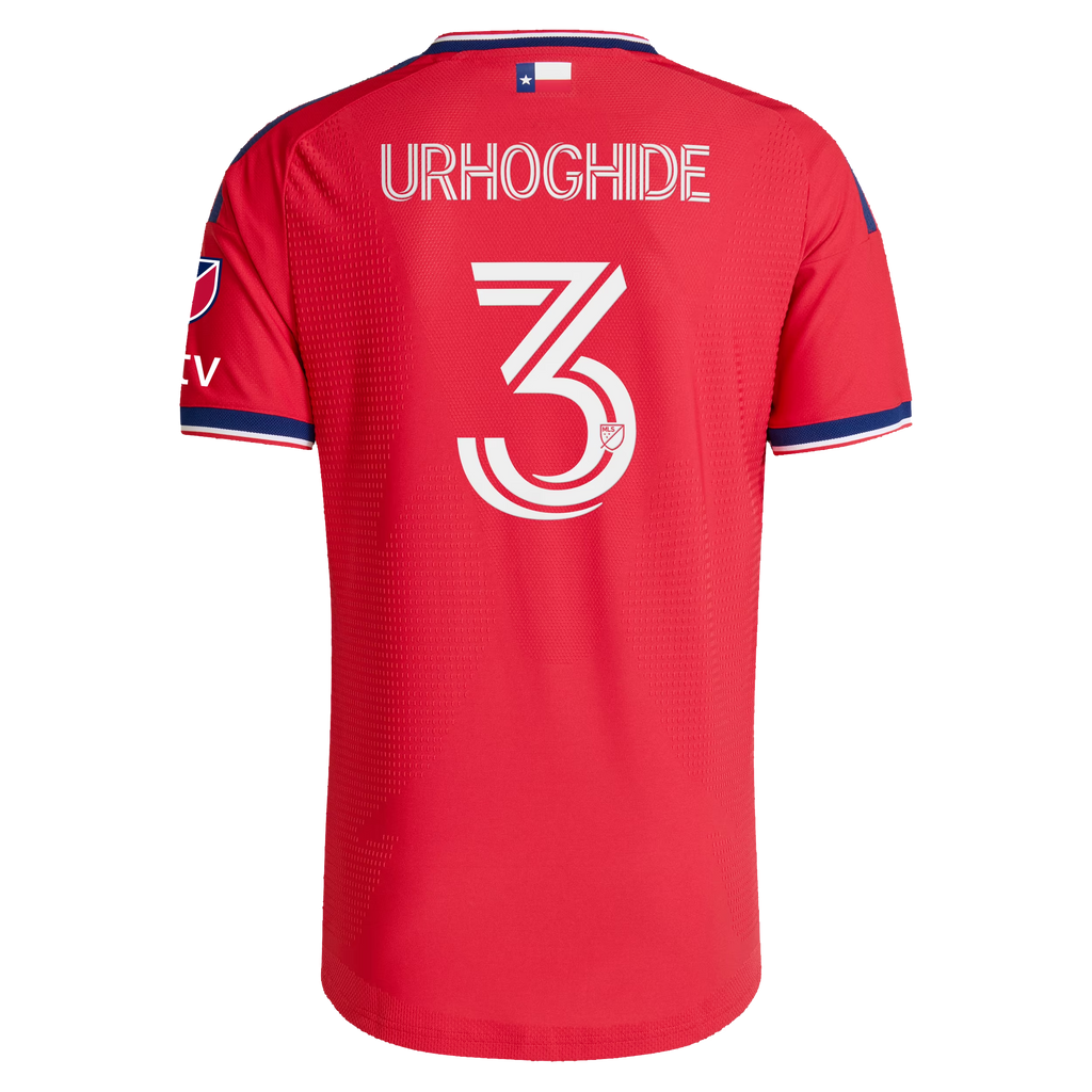 Osaze Urhoghide FC Dallas 2026 DNA Kit On-Field Patch Jersey - Red
