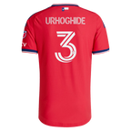 Osaze Urhoghide FC Dallas 2026 DNA Kit On-Field Patch Jersey - Red