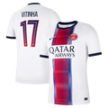 Vitinha Paris Saint-Germain 2026/27 Away Stadium  Jersey White