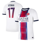 Vitinha Paris Saint-Germain 2026/27 Away Stadium  Jersey White