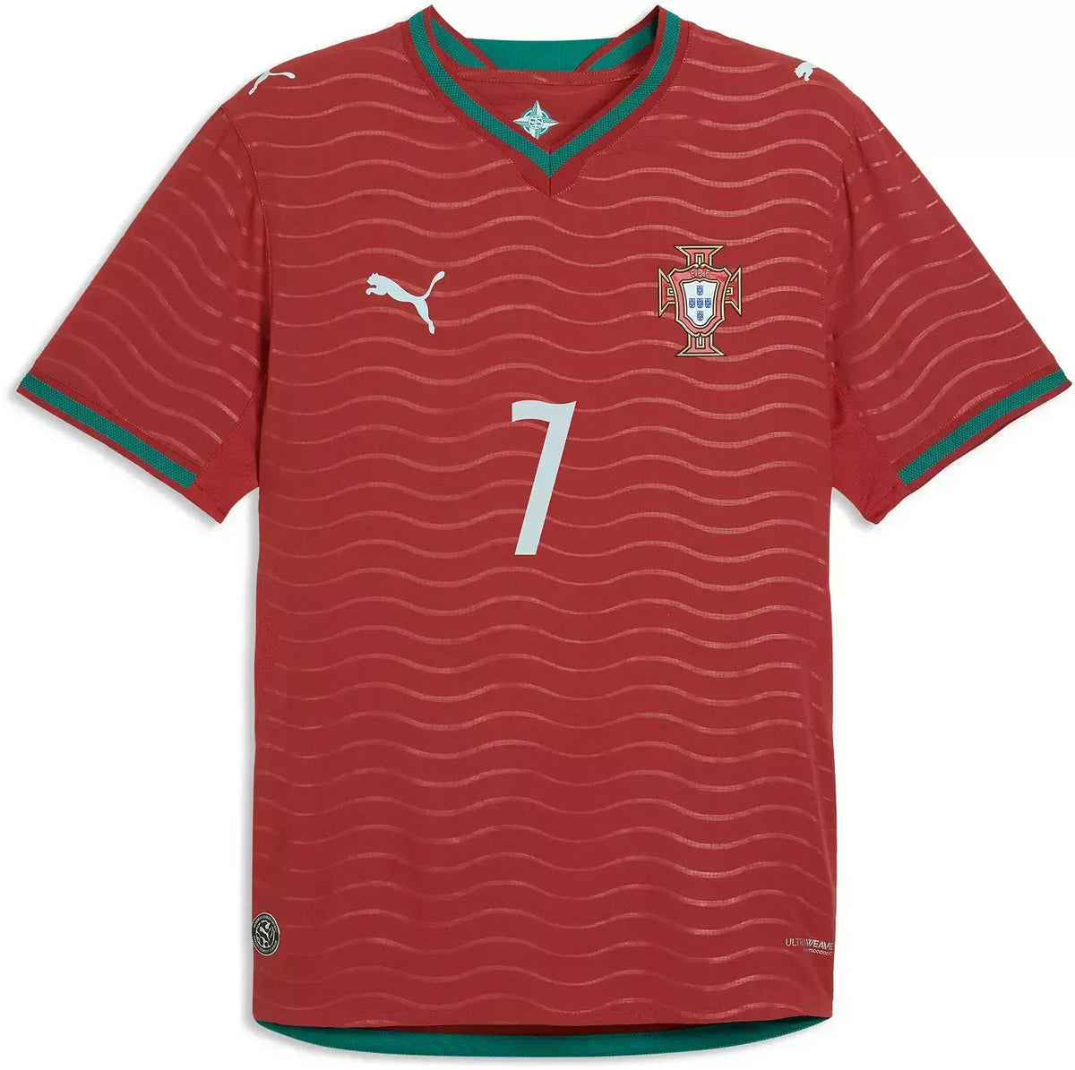 Portugal National Team 2026 Home Player Edition Jersey – Cristiano Ronaldo – Red/Gold/Green