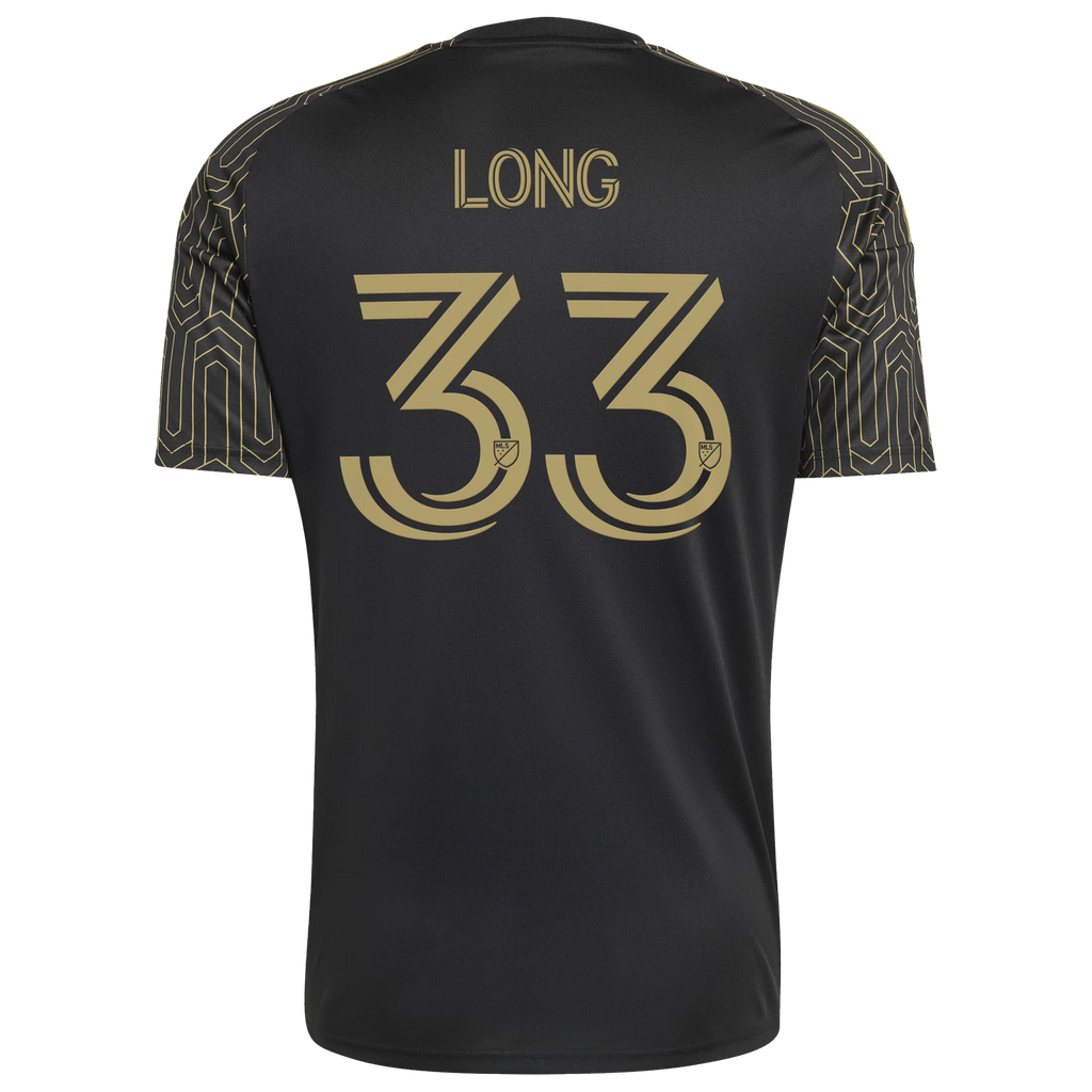 Aaron Long LAFC 2026 Primary Kit Jersey - Black